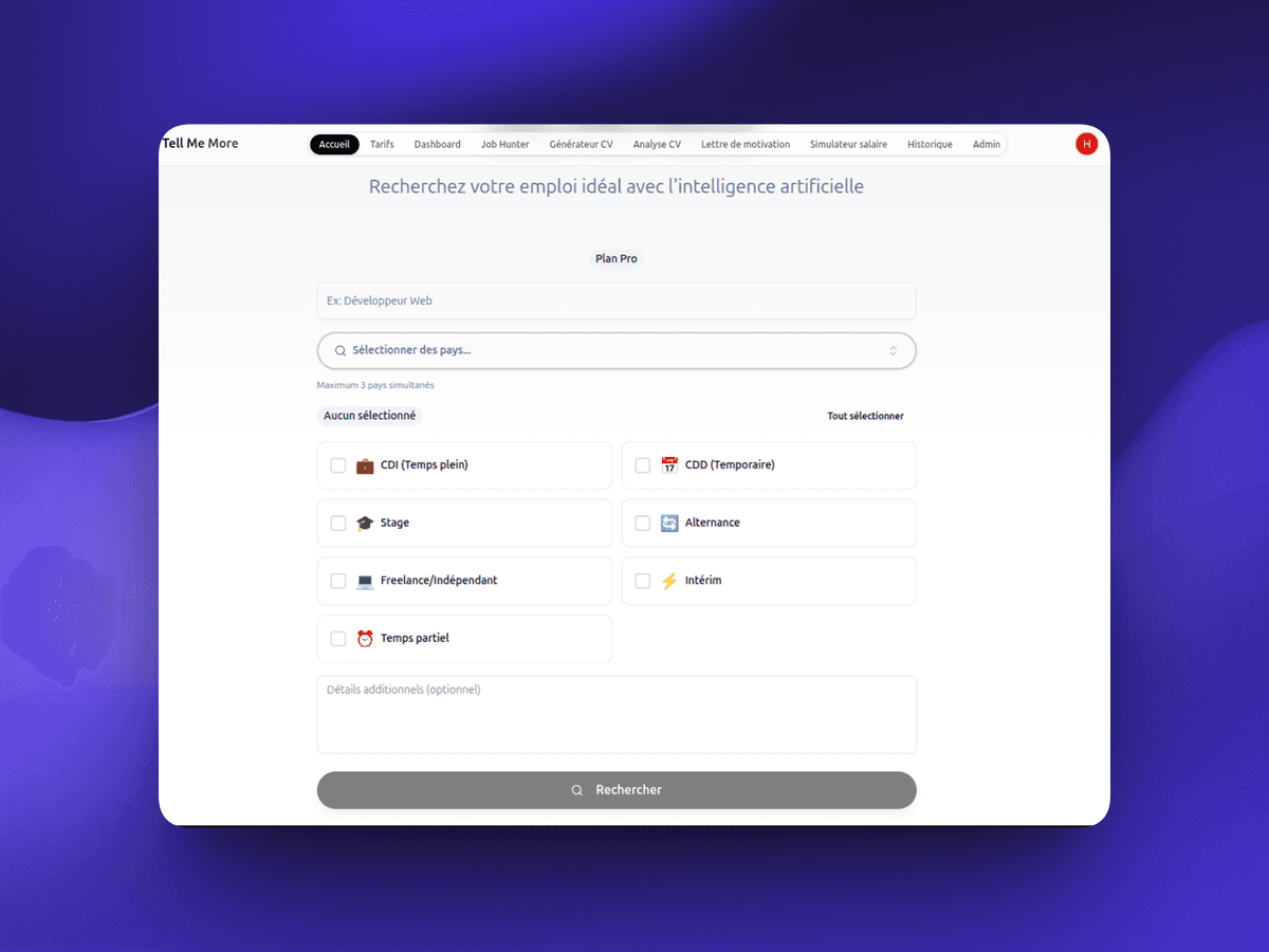 Tell Me More (Prototype Alpha)