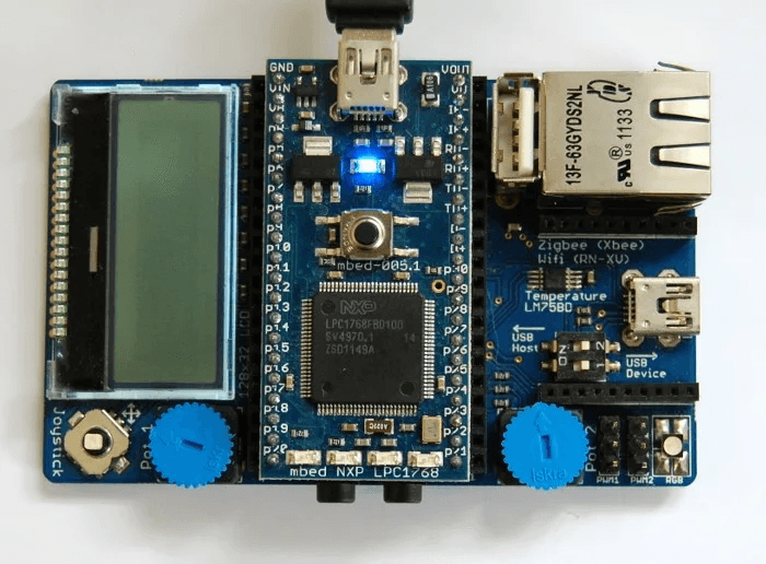 Embedded Tetris Game